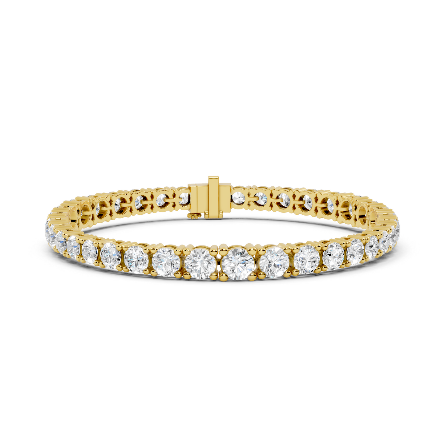 Classic Round Diamond Tennis Bracelet