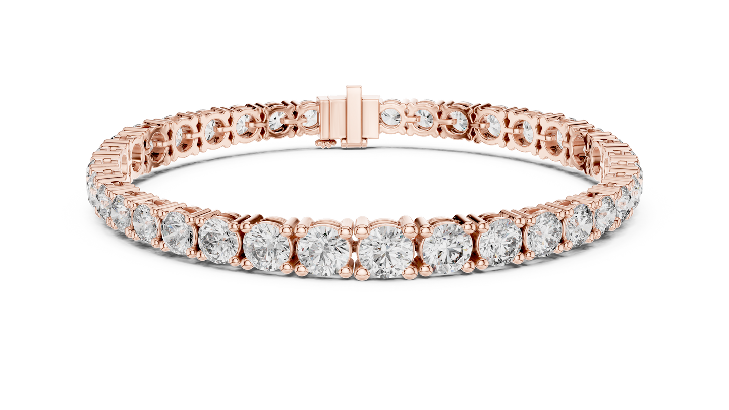Classic Round Diamond Tennis Bracelet