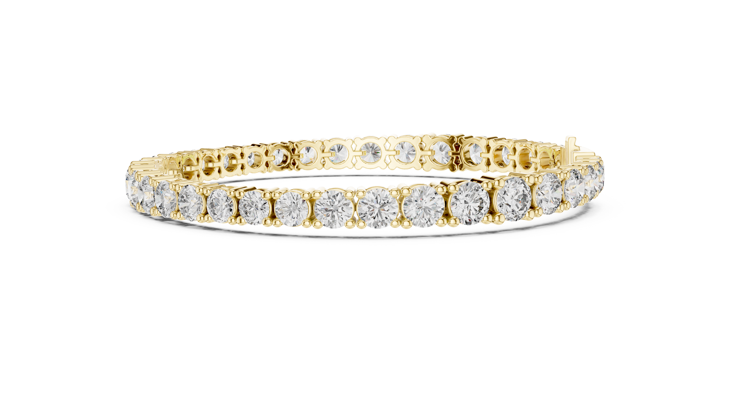 Classic Round Diamond Tennis Bracelet