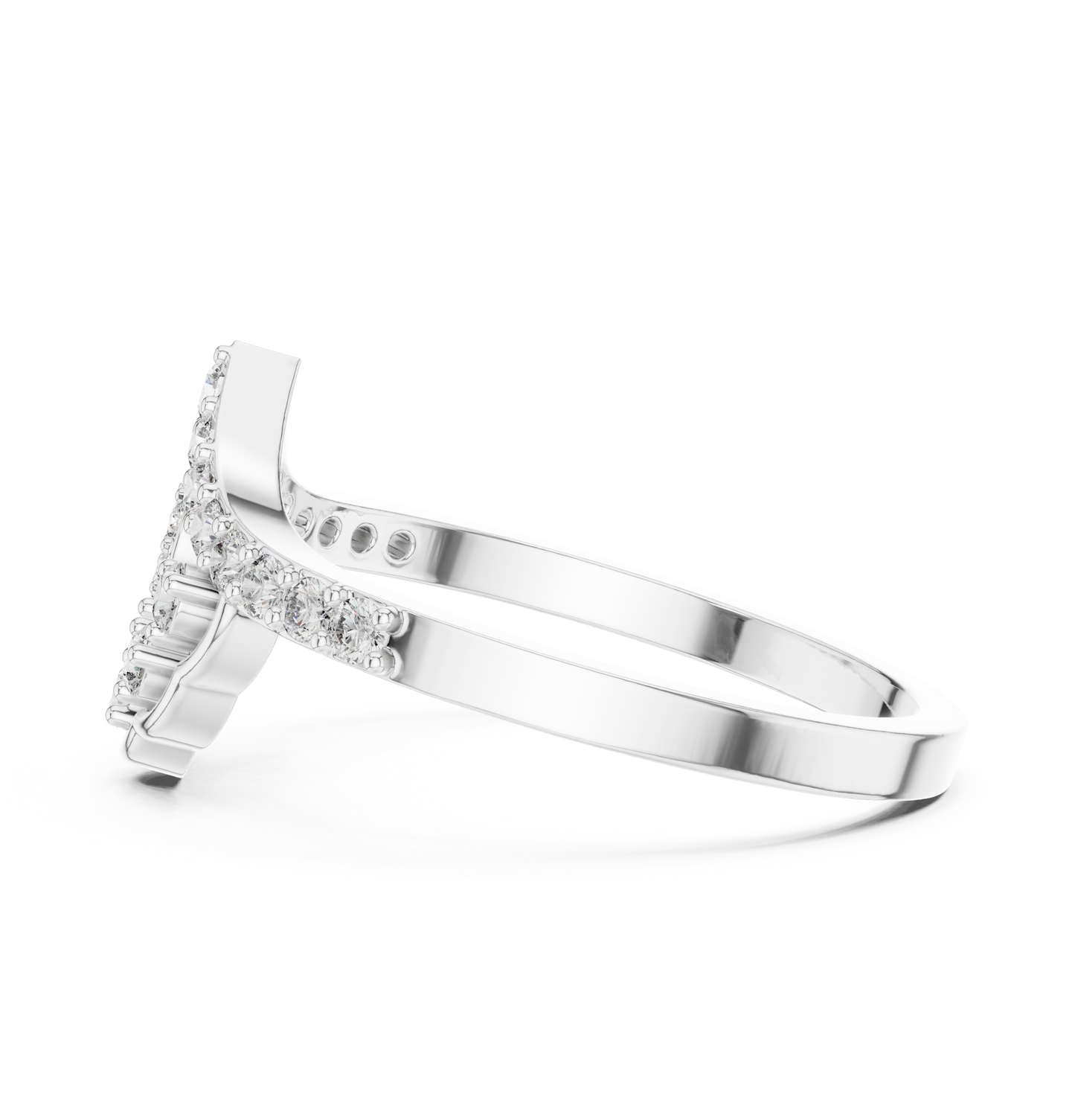 Vintage Diamond Crown Ring