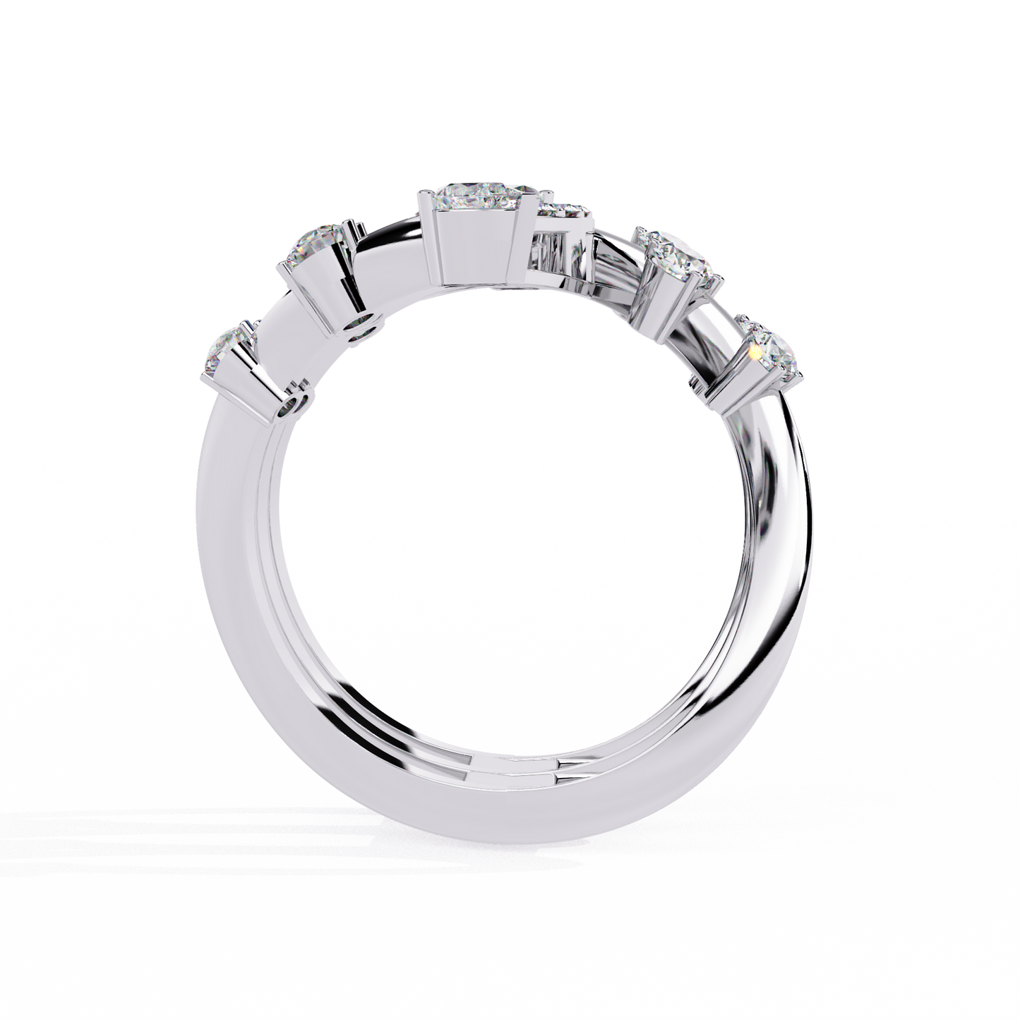 Diamond Vine Wrap Ring | Nature-Inspired Statement Ring