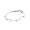Wavy Diamond Bangle Bracelet