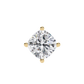 Minimalist Cushion Cut Necklace | Floating Solitaire Pendant