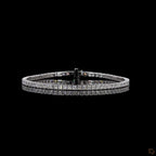 White Gold Princess Diamond Bracelet