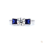 White Gold Round Diamond Ring