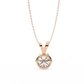 Classic Solitaire Pendant with 6-Prong Setting