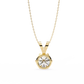 Classic Solitaire Pendant with 6-Prong Setting