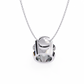 Solitaire Diamond Necklace | Classic Round Pendant for Women