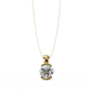 Solitaire Diamond Necklace | Classic Round Pendant for Women