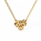 Mixed Cut Diamond Cluster Pendant Necklace