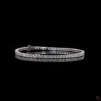 White Gold Princess Diamond Bracelet