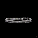 White Gold Princess Diamond Bracelet