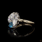 Yellow Gold Trinity Diamond Ring