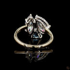 Yellow Gold Trinity Diamond Ring