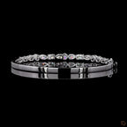 White Gold Multi-Shape Diamond Bracelet