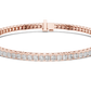 Princess Cut Diamond Tennis Bracelet