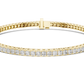 Princess Cut Diamond Tennis Bracelet