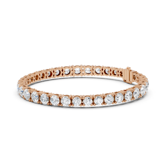 Classic Round Diamond Tennis Bracelet