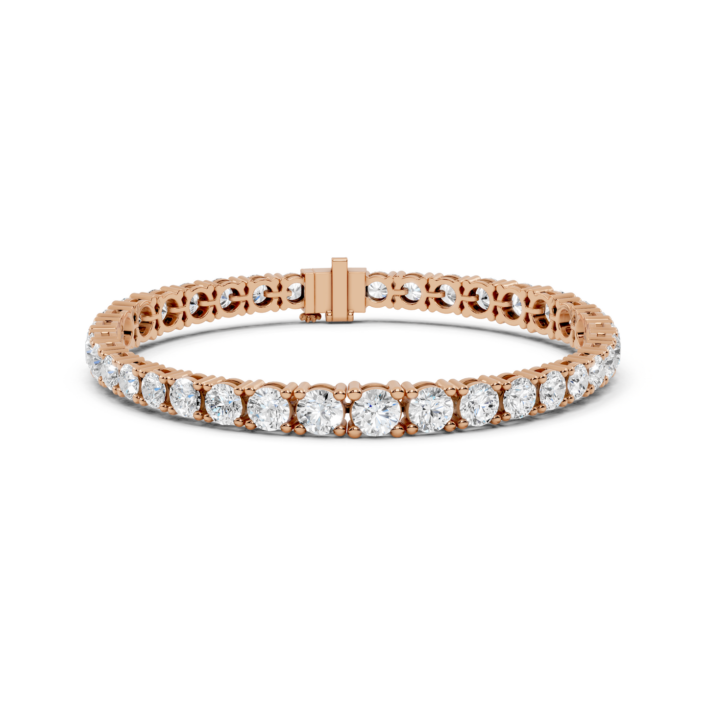 Classic Round Diamond Tennis Bracelet