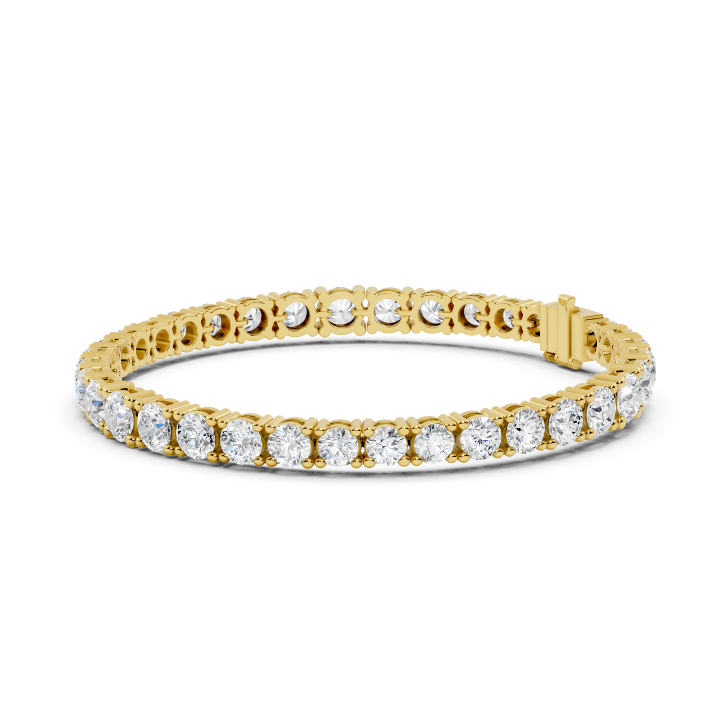 Classic Round Diamond Tennis Bracelet