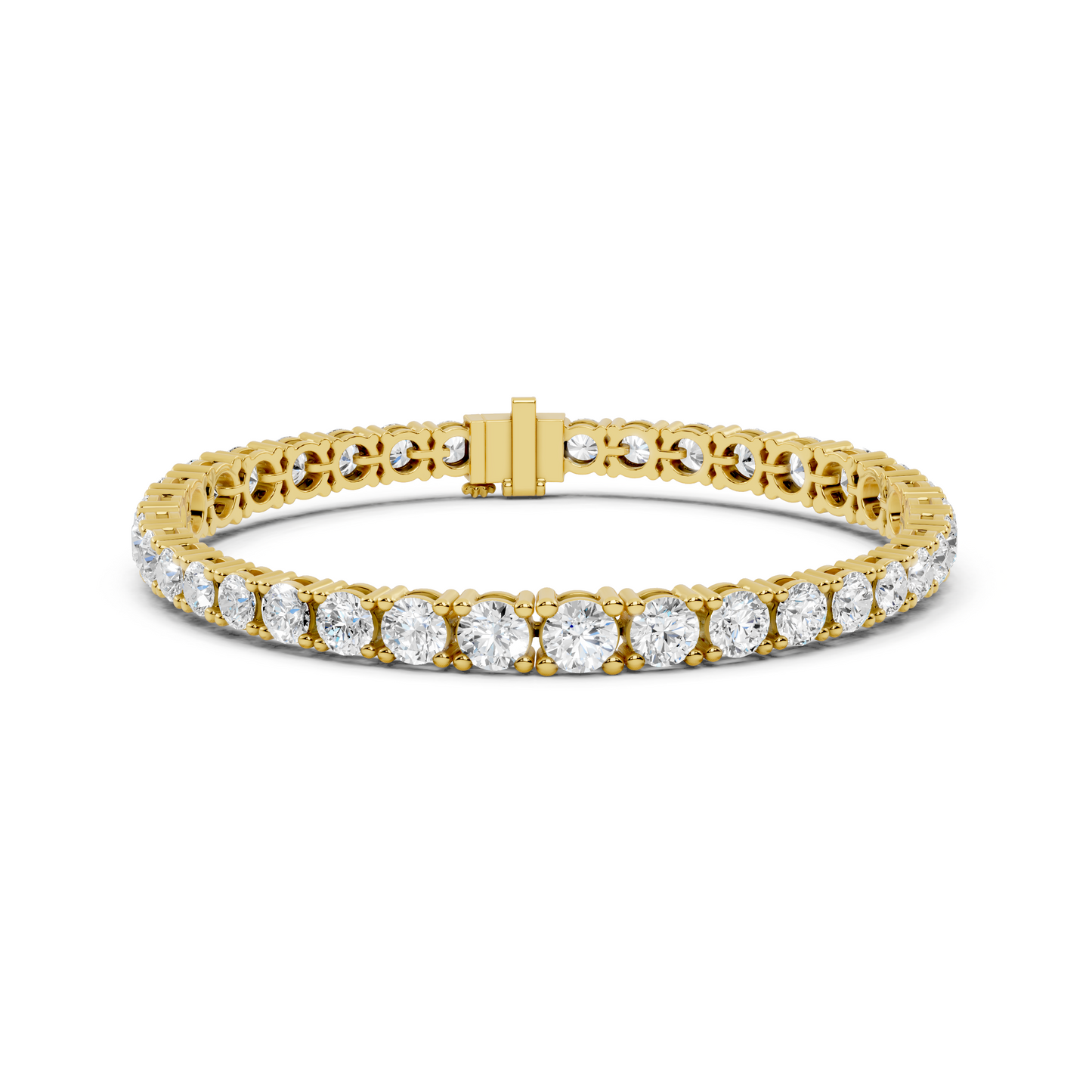 Classic Round Diamond Tennis Bracelet