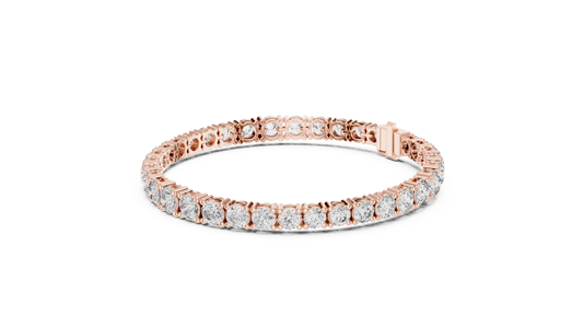 Classic Round Diamond Tennis Bracelet