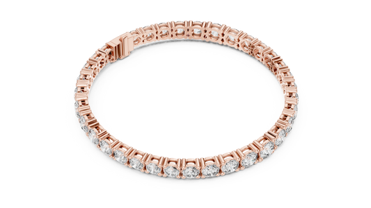 Classic Round Diamond Tennis Bracelet