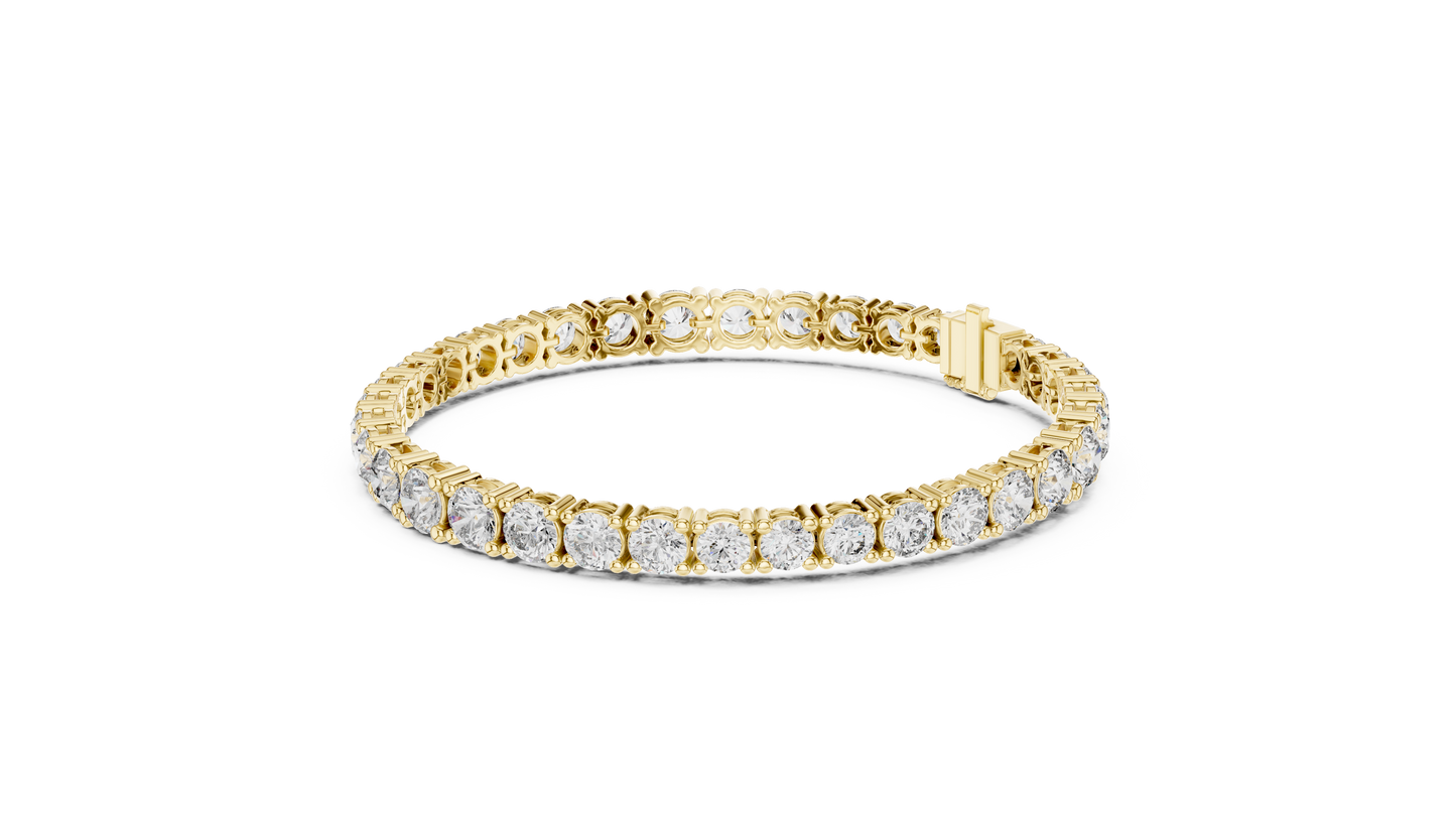 Classic Round Diamond Tennis Bracelet