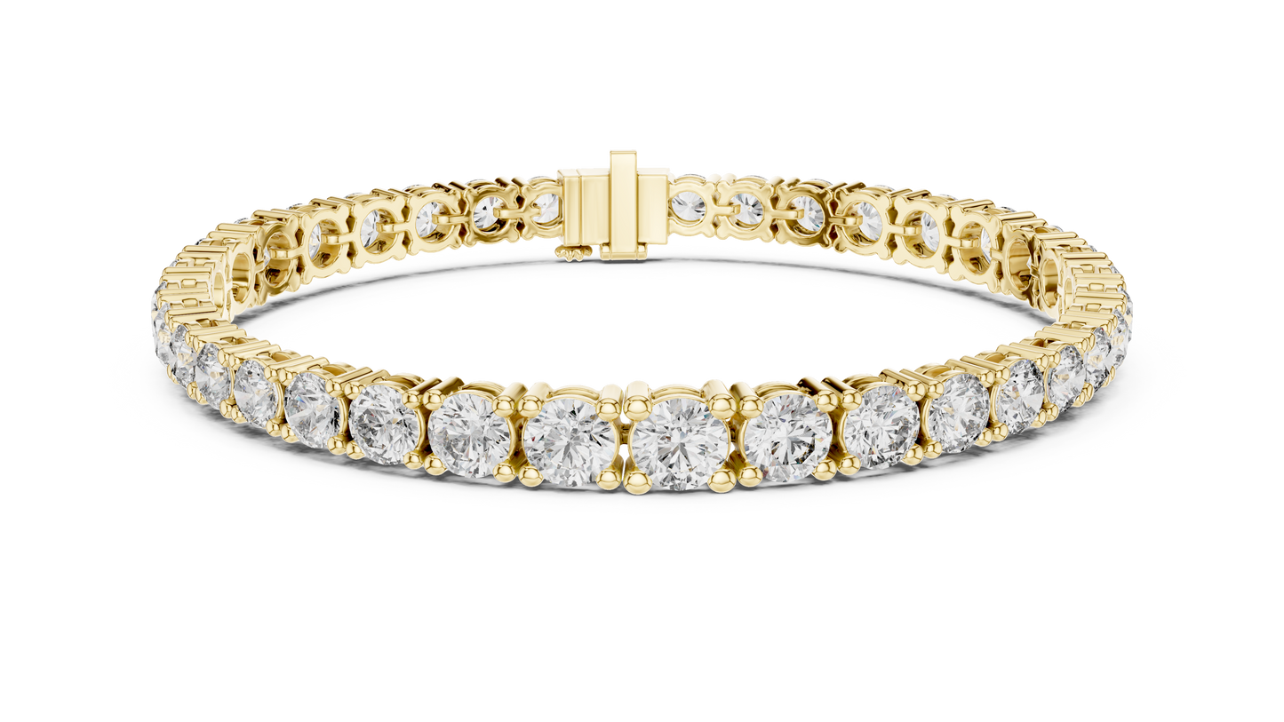 Classic Round Diamond Tennis Bracelet