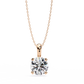 Round Diamond Solitaire with Fancy Basket Setting
