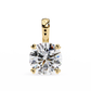Round Diamond Solitaire with Fancy Basket Setting