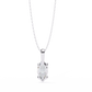 Marquise Cut Solitaire Necklace | Classic Diamond Pendant for Women