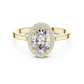 Oval Halo Ring