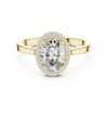 Oval Halo Ring