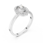 Oval Halo Ring