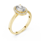 Oval Halo Ring