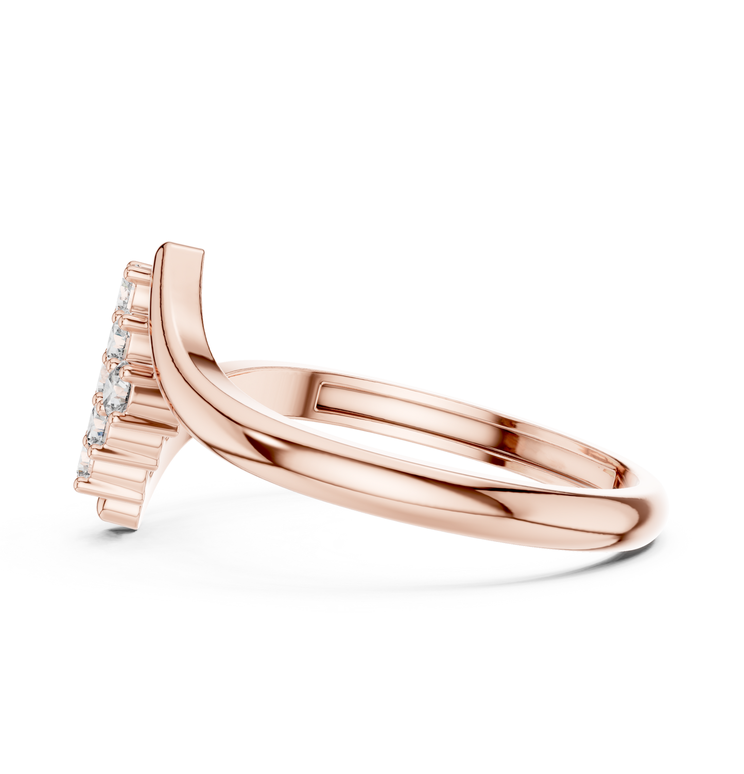 Diamond Cluster Bypass Ring