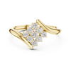 Diamond Cluster Bypass Ring