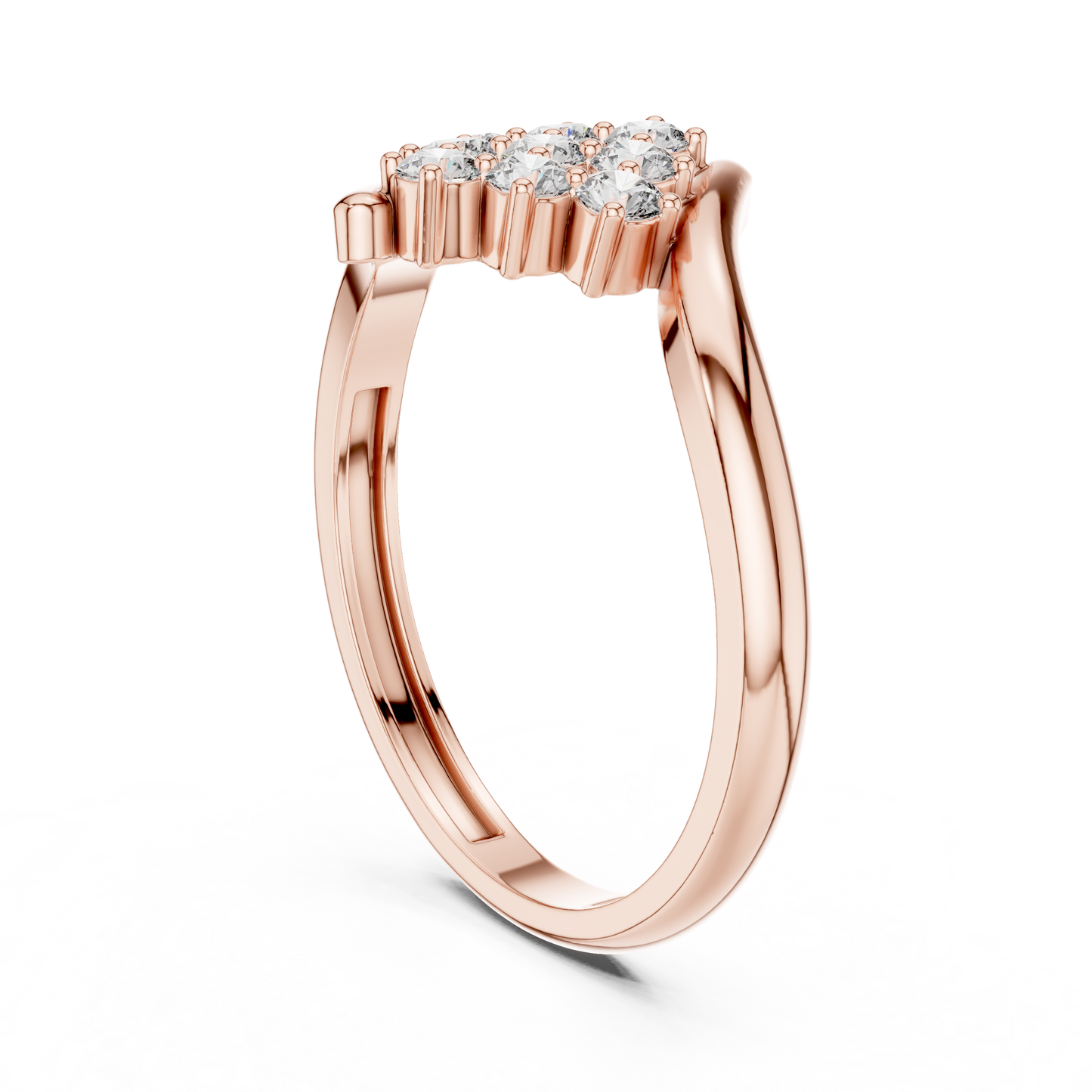 Diamond Cluster Bypass Ring