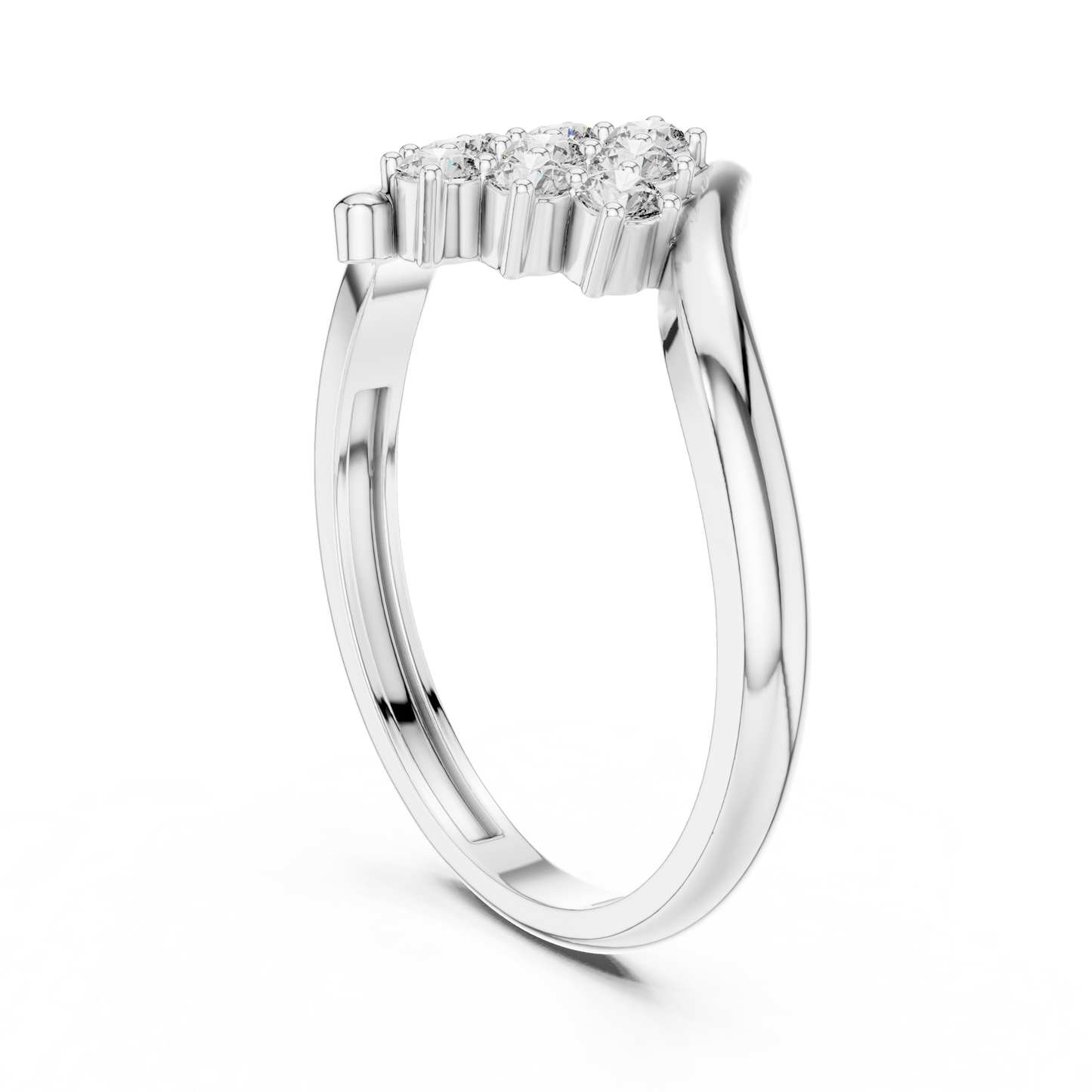 Diamond Cluster Bypass Ring