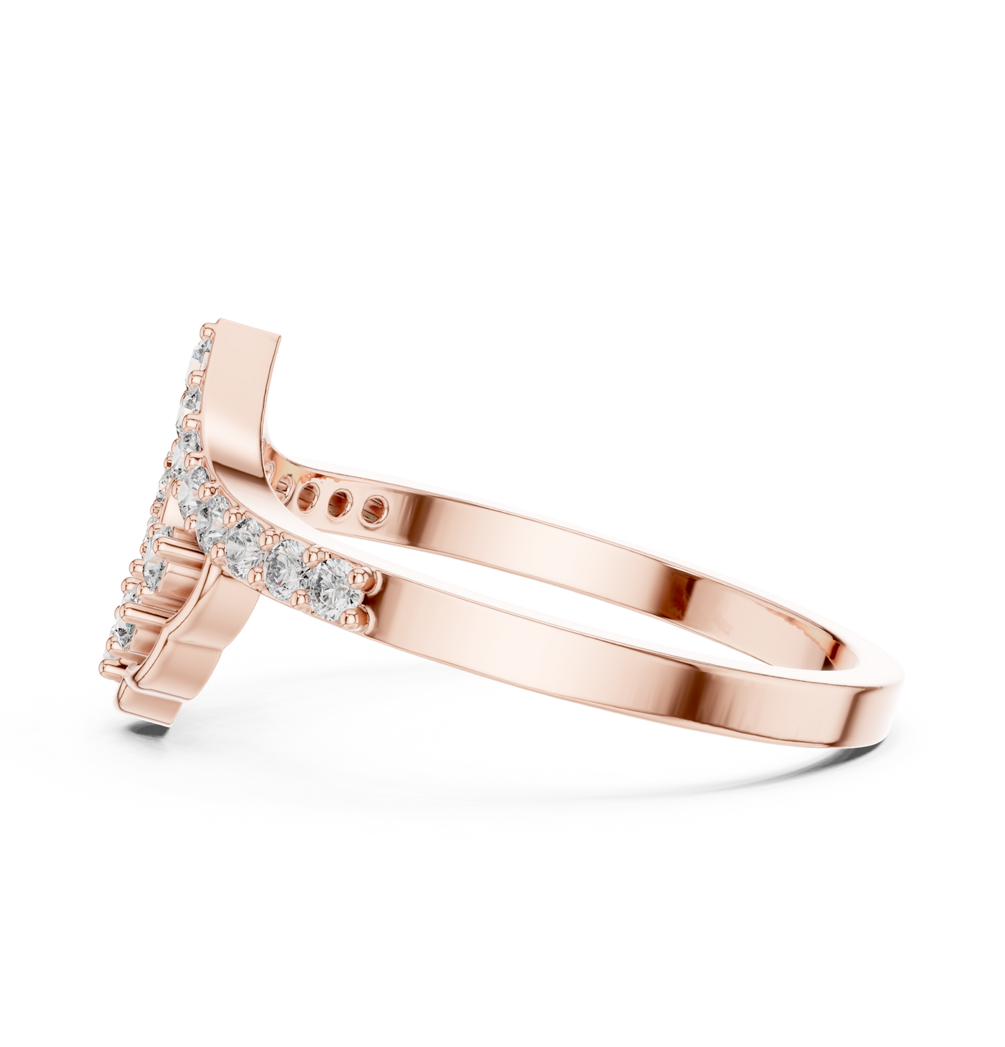 Vintage Diamond Crown Ring