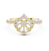 Vintage Diamond Crown Ring