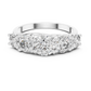 Five Stone Round Diamond Band
