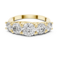 Five Stone Round Diamond Band