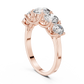 Five Stone Round Diamond Band