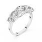 Five Stone Round Diamond Band