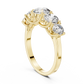 Five Stone Round Diamond Band