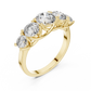 Five Stone Round Diamond Band