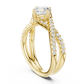 Round Twisted Pave Ring