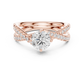 Round Twisted Pave Ring